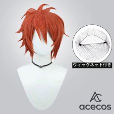 画像1: アイドリッシュセブン　風　IDOLiSH7　七瀬陸　コスプレウィッグ　鬘　かつら (1)