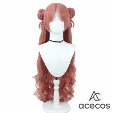 画像2: ブルーアーカイブ　風　夜桜キララ　コスプレウィッグ　鬘　かつら (2)