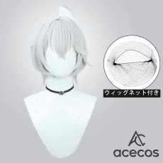 画像1: ブルーアーカイブ　風　旗見エリカ　コスプレウィッグ　鬘　かつら (1)