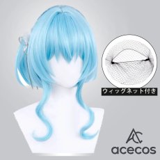 画像1: きこまり吸血姫の悶々　風　ヴィルヘイズ　コスプレウィッグ　鬘　かつら (1)