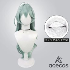 画像1: ブルーアーカイブ　風　梔子ユメ　コスプレウィッグ　鬘　かつら (1)