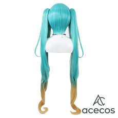 画像3: 「マジカルミライ 2024」　風　初音ミク　コスプレウィッグ　鬘　かつら (3)