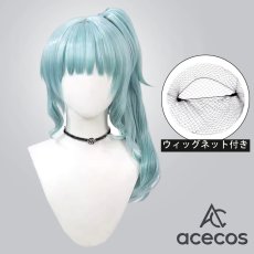 画像1: わんだふるぷりきゅあ!　風　猫屋敷まゆ　キュアリリアン　コスプレウィッグ　鬘　かつら (1)