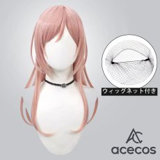画像1: 学園アイドルマスター　風　姫崎莉波　コスプレウィッグ　鬘　かつら (1)