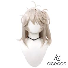画像2: VOICEVOX　風　春日部つむぎ　コスプレウィッグ　鬘　かつら (2)