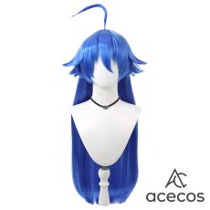 画像2: 魔入りました！入間くん　風　鈴木入間　イルミ　コスプレウィッグ　鬘　かつら (2)
