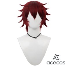 画像2: ツイステッドワンダーランド　風　ギデル　Gidel　コスプレウィッグ　鬘　かつら (2)