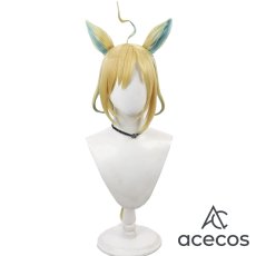 画像2: ウマ娘プリティーダービー　風　ネオユニヴァース　Like “ZEER”　コスプレウィッグ　鬘　かつら (2)