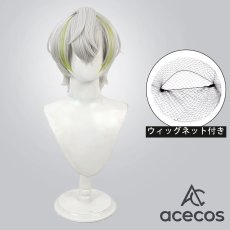 画像1: 18TRIP（エイティーントリップ）　風　白光糖衣　コスプレウィッグ　鬘　かつら (1)