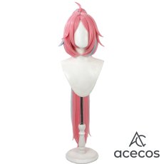 画像2: 崩壊：スターレイル　風　乱破(らんは)　コスプレウィッグ　鬘　かつら (2)