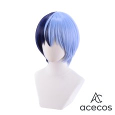 画像2: プロジェクトセカイ カラフルステージ！ feat. 初音ミク　風　青柳冬弥　コスプレウィッグ　鬘　かつら (2)