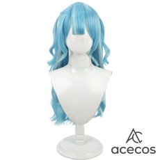 画像2: バーチャルYouTuber　VTuber　風　白波らむね　サブカルゲーマー　コスプレウィッグ　鬘　かつら (2)