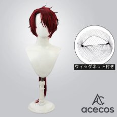 画像1: 刀剣乱舞　風　後家兼光　コスプレウィッグ　鬘　かつら (1)