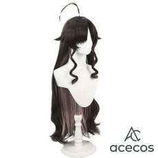 画像3: ブルーアーカイブ　風　鬼怒川カスミ　コスプレウィッグ　鬘　かつら (3)