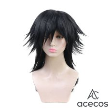 画像2: 鬼滅の刃　風　冨岡義勇　コスプレウィッグ　鬘　かつら (2)
