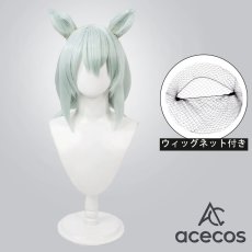 画像1: ブルーアーカイブ　風　間宵シグレ　コスプレウィッグ　鬘　かつら (1)
