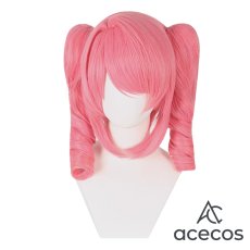 画像2: 魔法少女にあこがれて　風　花菱はるか　マジアマゼンタ　コスプレウィッグ　鬘　かつら (2)