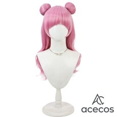 画像2: HUGっと!プリキュア　風　野乃はな(キュアエール)　キュアエール　コスプレウィッグ　鬘　かつら (2)