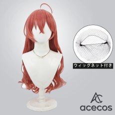 画像1: バーチャルYouTuber　風　Vtuber　さくらみこ　魔法少女みこ　コスプレウィッグ　鬘　かつら (1)