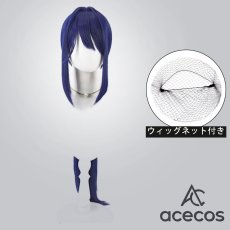 画像1: MiSide : ミサイド　風　キャッピーミタ　コスプレウィッグ　鬘　かつら (1)