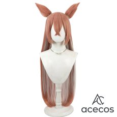 画像2: ブルーアーカイブ　風　朱城ルミ　コスプレウィッグ　鬘　かつら (2)