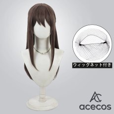 画像1: ヘブンバーンズレッド　風　大島一千子　コスプレウィッグ　鬘　かつら (1)