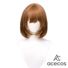 画像2: VOCALOID　風　MEIKO　コスプレウィッグ　鬘　かつら (2)
