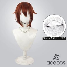 画像1: バーチャルYouTuber　風　VTuber　ときのそら　ドレス　コスプレウィッグ　鬘　かつら (1)