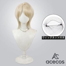 画像1: リンバス・カンパニー（Limbus Company）　風　ファウスト　コスプレウィッグ　鬘　かつら (1)