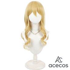 画像2: citrus　風　藍原柚子　巻き髪　コスプレウィッグ　鬘　かつら (2)