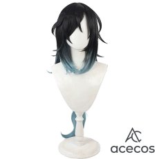 画像2: IdentityV 第五人格　風　白黒無常(范無咎)　6周年　コスプレウィッグ　鬘　かつら (2)