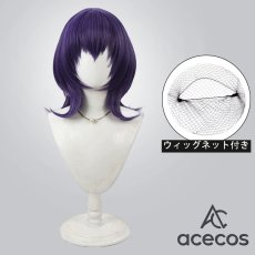 画像1: 聖痕のクェイサー　風　山辺燈　コスプレウィッグ　鬘　かつら (1)