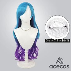 画像1: アイカツ!　風　風沢そら　ドリームアカデミー制服　コスプレウィッグ　鬘　かつら (1)