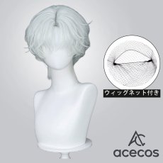 画像1: SAKAMOTO DAYS（サカモト デイズ）　風　?（スラー）　有月憬　コスプレウィッグ　鬘　かつら (1)