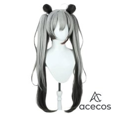 画像4: ブルーアーカイブ　風　千鳥ミチル　コスプレウィッグ　鬘　かつら (4)
