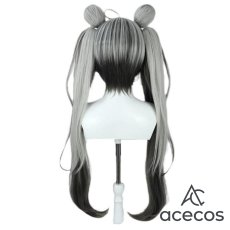 画像5: ブルーアーカイブ　風　千鳥ミチル　コスプレウィッグ　鬘　かつら (5)
