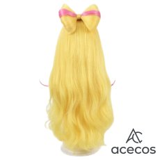 画像5: キミとアイドルプリキュア♪　風　咲良うた　キュアアイドル　コスプレウィッグ　鬘　かつら (5)