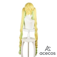 画像3: ロックは淑女の嗜みでして　風　鈴ノ宮りりさ　コスプレウィッグ　鬘　かつら (3)