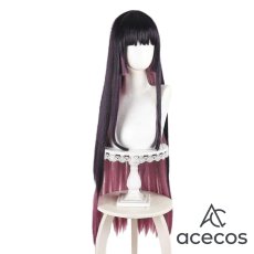 画像2: ロックは淑女の嗜みでして　風　黒鉄音羽　コスプレウィッグ　鬘　かつら (2)