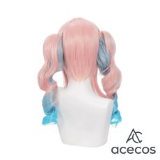 画像4: 崩壊：スターレイル　風　風菫　コスプレウィッグ　鬘　かつら (4)