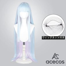 画像1: 美少女万華鏡異聞　風　雪おんな　コスプレウィッグ　鬘　かつら (1)