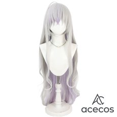 画像2: 学園アイドルマスター　風　白草月花　コスプレウィッグ　鬘　かつら (2)