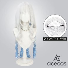 画像1: アイカツスターズ!　風　白銀リリィ　コスプレウィッグ　鬘　かつら (1)