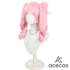 画像3: 学園アイドルマスター　風　藍井撫子　コスプレウィッグ　鬘　かつら (3)