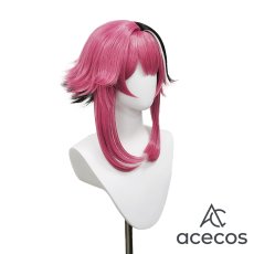 画像3: バーチャルYouTuber　風　VTuber　ラオーラ・パンテーラ　Gothera　コスプレウィッグ　鬘　かつら (3)