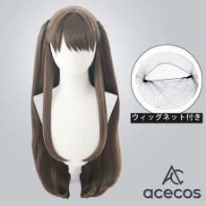 画像1: ラブライブ！蓮ノ空女学院スクールアイドルクラブ　風　藤島慈　コスプレウィッグ　鬘　かつら (1)