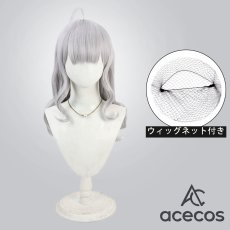 画像1: ブルーアーカイブ　風　ミレニアム生徒　コスプレウィッグ　鬘　かつら (1)