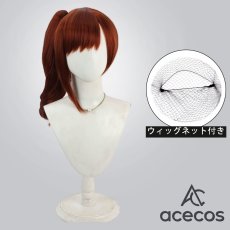 画像1: アイドルマスター シンデレラガールズ　風　五十嵐響子　コスプレウィッグ　鬘　かつら (1)