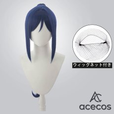 画像1: ラブライブ! サンシャイン!!　風　松浦果南　コスプレウィッグ　鬘　かつら (1)