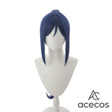 画像2: ラブライブ! サンシャイン!!　風　松浦果南　コスプレウィッグ　鬘　かつら (2)